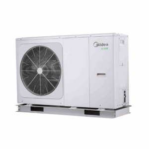 Pompa de caldura aer-apa monobloc Midea cu rezistenta electrica