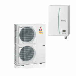 Pompa de căldură aer-apa split Mitsubishi Zubadan trifazată